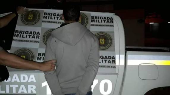 Conforme a Brigada Militar, Raimundo Natalício dos Santos estava em casa, no município, quando foi abordado