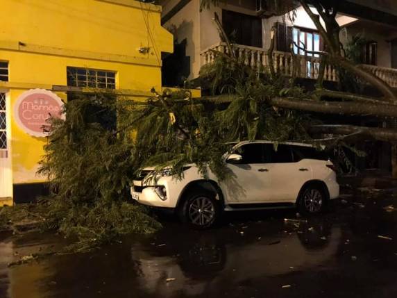 Temporal atingiu a cidade de Cruz Alta nesta segunda-feira - foto 6
