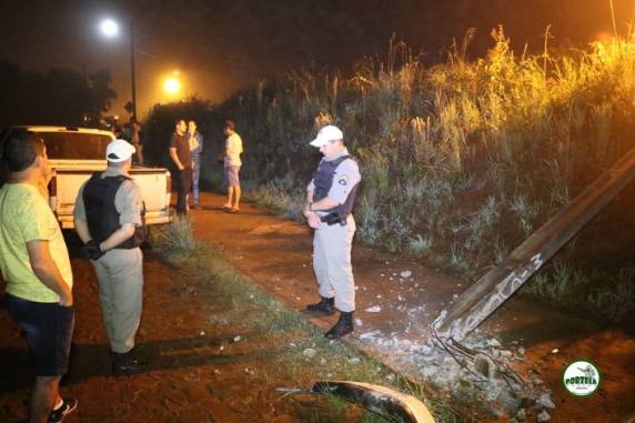 Após acidente condutor sai do veículo e morre ao se encostar em fios de alta tensão em Tenente Portela - foto 4