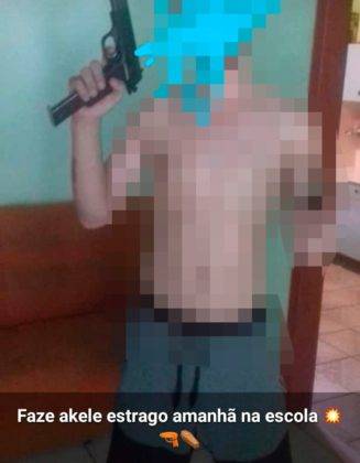 Aluna ameaça realizar massacre em escola de Roca Sales - foto 2