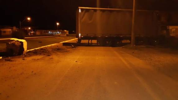 Acidente ocorreu em Vacaria, por volta das 3h45min