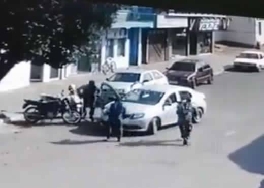 Brigada Militar localiza um dos veículos utilizados na fuga de assaltantes em São Nicolau
