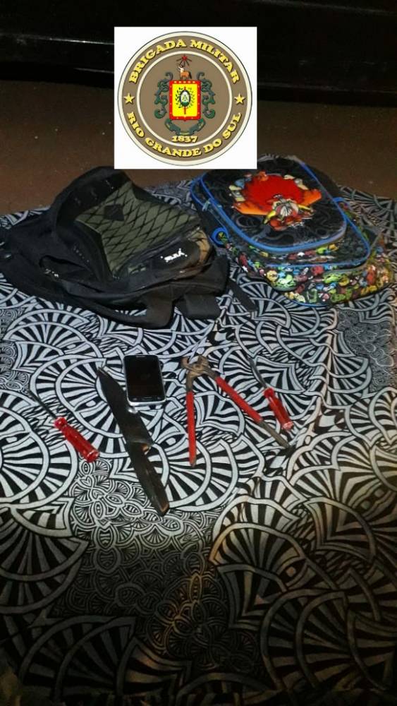 Suspeitos de arrombamento são presos pela Brigada Militar em Catuípe - foto 2