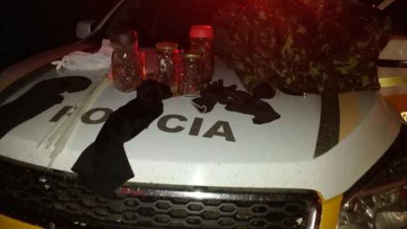 Grupo suspeito de planejar assalto sofre acidente em Novo Cabrais - foto 2