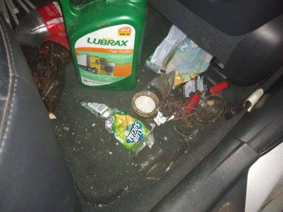 Grupo suspeito de planejar assalto sofre acidente em Novo Cabrais - foto 3