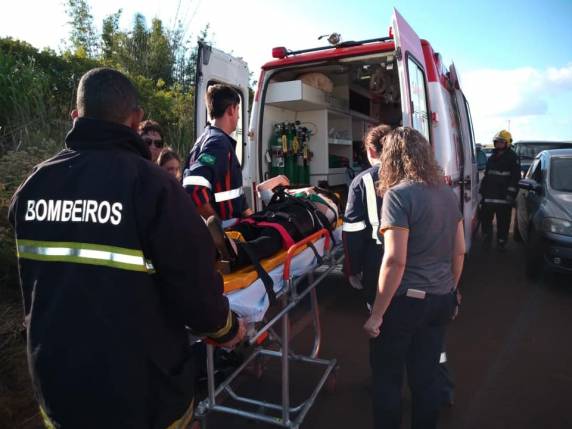 Acidente na estrada do Campus em Cruz Alta - foto 3