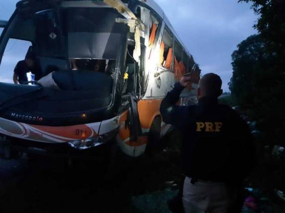 Quatro feridos graves foram encaminhados ao hospital de Pelotas