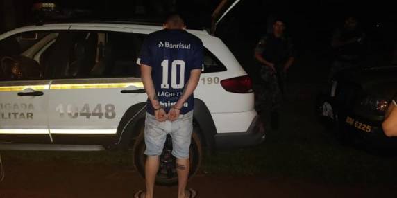 Rafael Santos Domingues, de 19 anos, estava escondido em uma casa no município de Portão