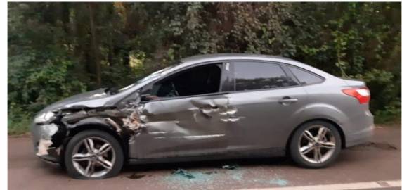 Acidente deixa casal gravemente ferido no KM 440 da BR 285 em Bozano - foto 2