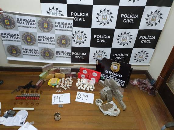 PC e BM deflagram Operação Aliance e apreendem a maior quantidade de cocaína e crack da história de Bagé - foto 4