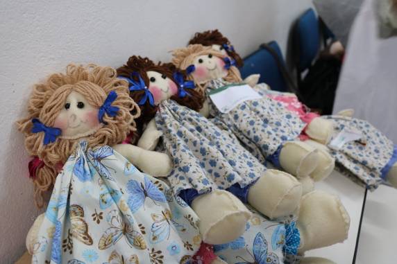 Secretaria de Desenvolvimento Social realiza oficina de bonecas de pano - foto 2