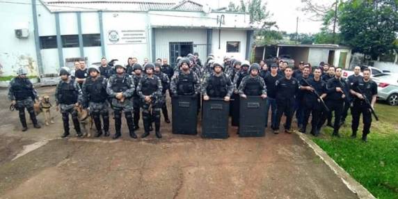 Operação integrada entre Brigada Militar, Polícia Civil e SUSEPE em Palmeira das Missões - foto 3