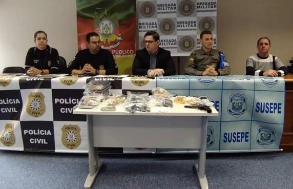 Operação integrada entre Brigada Militar, Polícia Civil e SUSEPE em Palmeira das Missões - foto 2