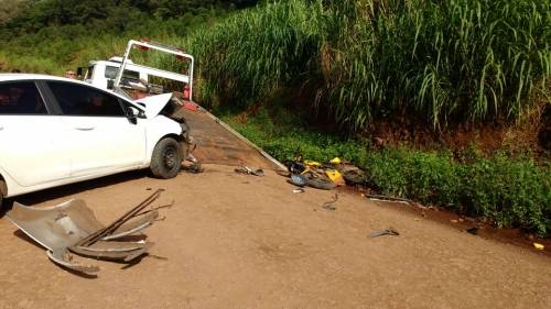 Motociclista ficou ferido em acidente de trânsito no interior de Nova Candelária - foto 2