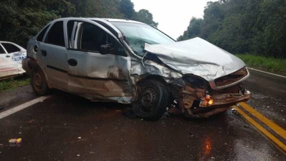 Grave acidente envolvendo três veículos deixa duas pessoas feridas entre Passo Fundo e Pontão - foto 3