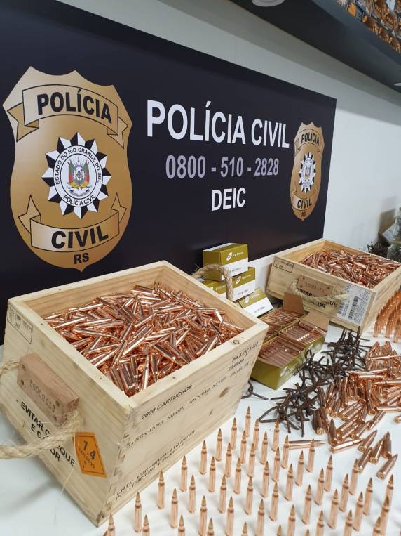 Homem é preso e lote de carga de munições roubadas é recuperada na Capital - foto 3