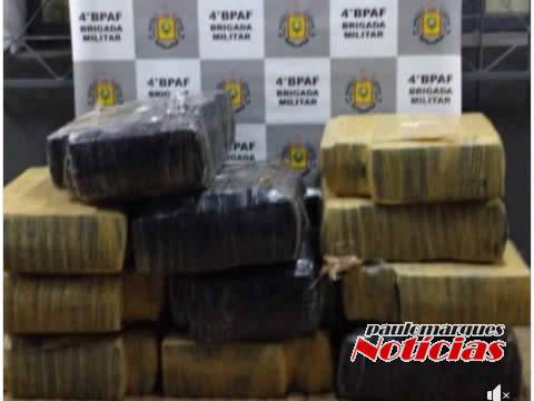 Brigada Militar de Horizontina e Três de Maio realiza a maior apreensão de maconha do ano de 2019 - foto 2
