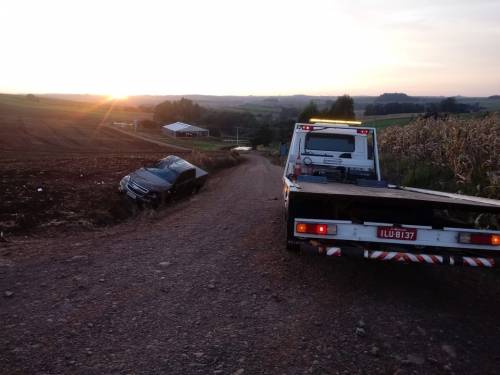 O motorista teve apenas escoriações leves