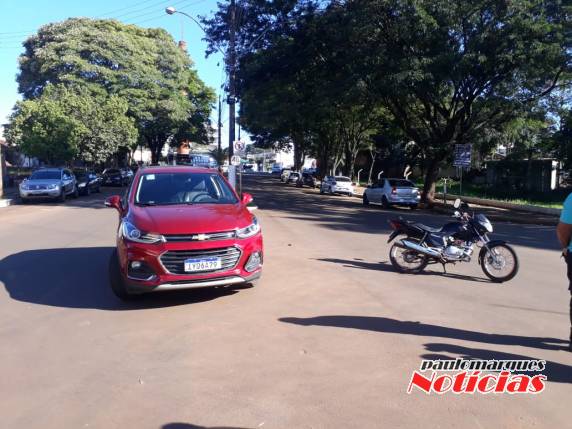 O dia já foi marcado por quatro acidentes em ruas da cidade