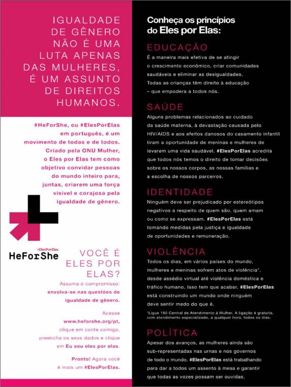 Governo Municipal de Três de Maio adere a campanha global HeForShe - foto 2