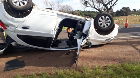 PRF atende acidente fatal na BR 386 - foto 3