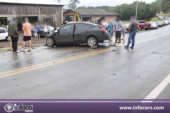 Prefeito de Alpestre se envolve em grave acidente na ERS 324, em Planalto - foto 7
