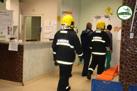 Princípio de incêndio em Hospital de Tenente Portela mobiliza Bombeiros - foto 4