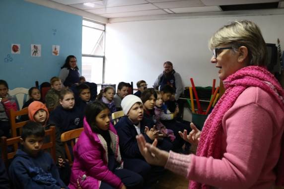 NASF realiza orientações sobre saúde bucal e alimentação com alunos da AABB Comunidade - foto 2