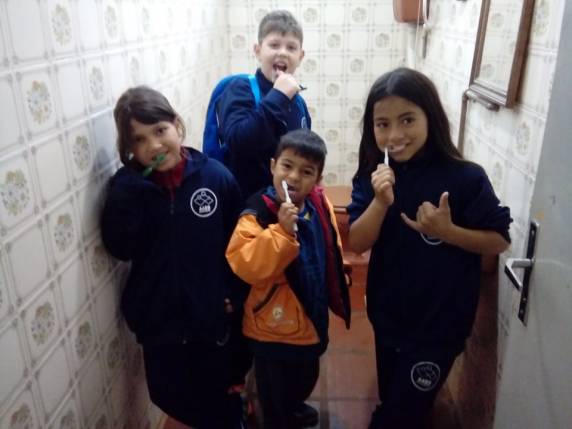 NASF realiza orientações sobre saúde bucal e alimentação com alunos da AABB Comunidade - foto 6