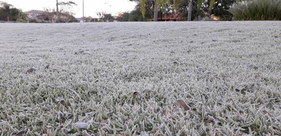 Termômetro registrou temperatura negativa em São José do Inhacorá - foto 3
