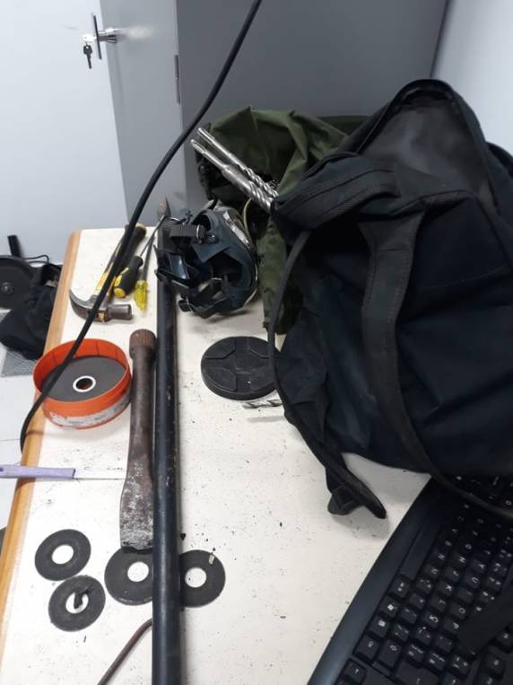 Agência bancária é arrombada em Cruz Alta - foto 2