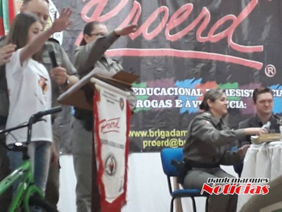 Formatura do PROERD/Brigada Militar de Três de Maio - foto 3
