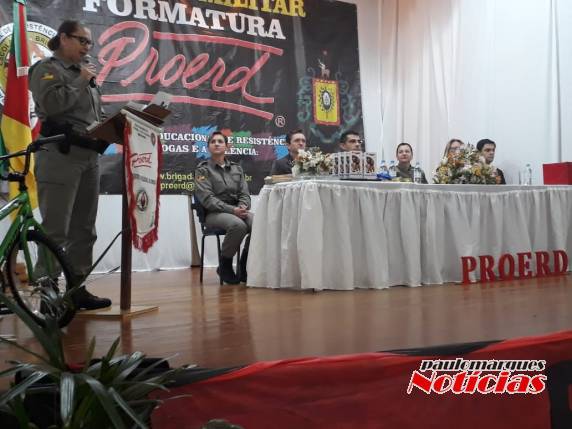 Formatura do PROERD/Brigada Militar de Três de Maio - foto 4