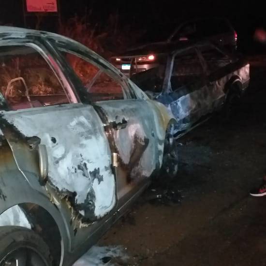 Carros incendeiam após acidente em Augusto Pestana - foto 3