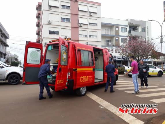 Idoso é atropelado sobre faixa de segurança na Av. Uruguai, em Três de Maio - foto 5