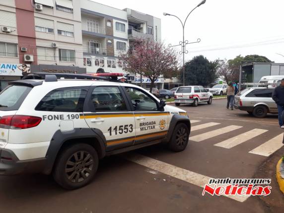 Idoso é atropelado sobre faixa de segurança na Av. Uruguai, em Três de Maio - foto 4