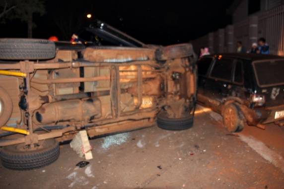 Acidente na noite de segunda-feira envolve 7 veículos em Santo Ângelo - foto 5