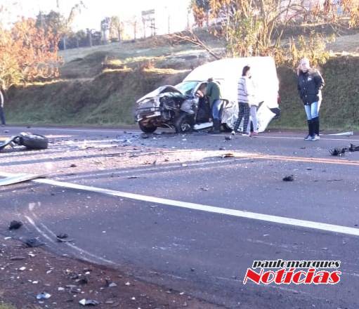 Acidente grave na RS 344 em Santa Rosa deixa dois motoristas feridos - foto 2