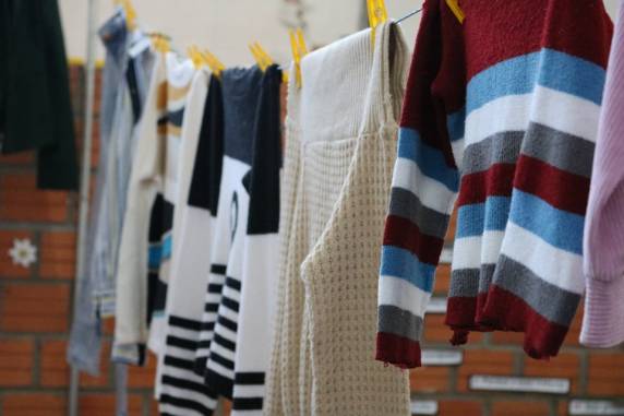 Ao total, foram distribuídos 1.204 peças de roupas, 176 calçados, 49 cobertores e 27 lençóis
