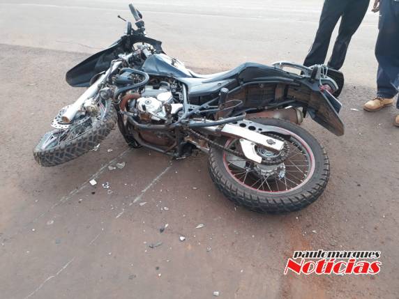 Motociclista fica ferido em acidente na Av. Pasqualini em Três de Maio - foto 3