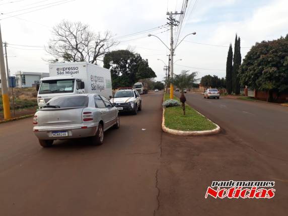 Motociclista fica ferido em acidente na Av. Pasqualini em Três de Maio - foto 4