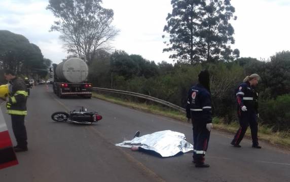 O acidente ocorreu no trecho entre o trevo da Comunidade de Santa Lucia e o trevo de Estação