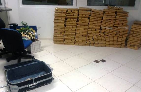 PRF apreende 820 quilos de maconha na BR 101 em Biguaçu - foto 4