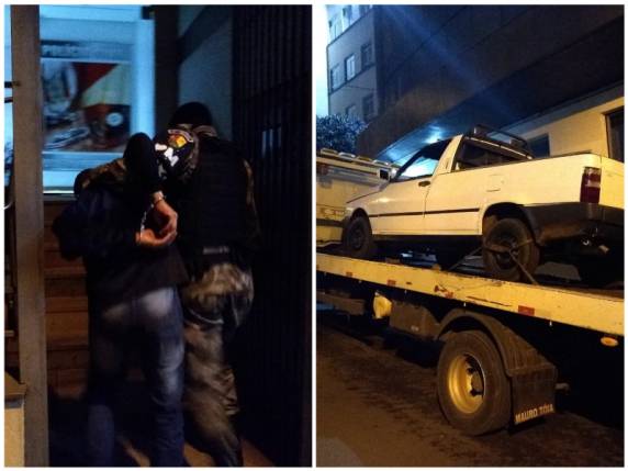 Crime ocorreu no bairro Lucas Araújo na noite de hoje; homem que foi preso seguia para passar a noite no semiaberto
