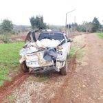 Acidente envolvendo uma camionete no interior de São Luiz Gonzaga - foto 2