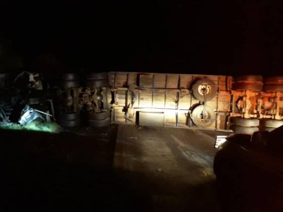 Acidentes aconteceu na BR-290, em Cachoeira do Sul