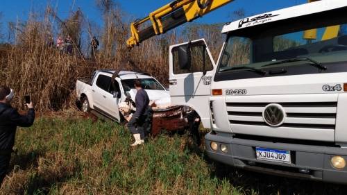 Acidente de trânsito foi registrado na ERS 207 entre Humaitá e o trevo da BR 468 - foto 3