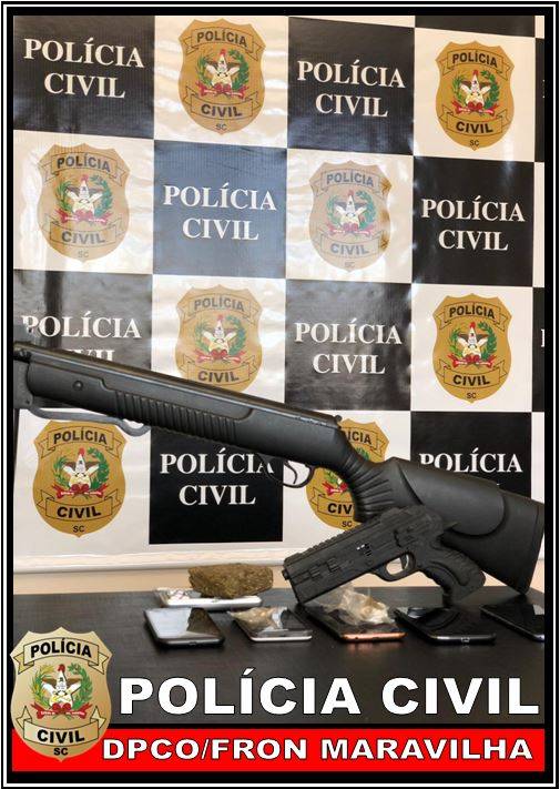 Operação conjunta contra o tráfico de drogas em Maravilha - foto 3