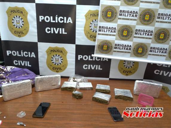 Investigação e troca de informações entre as duas policias culminaram com ação exitosa