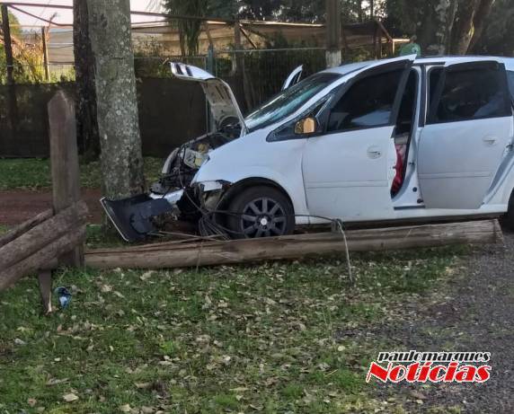 Motorista tentou fugir do local do acidente